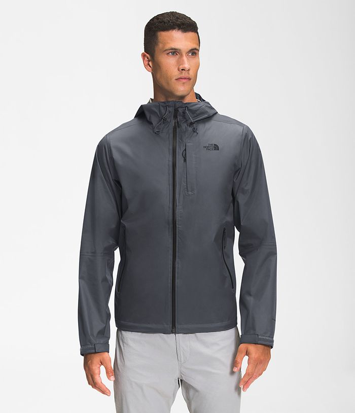 Casaca Impermeable The North Face Hombre Alta Vista Gris - Peru 54087IRJF